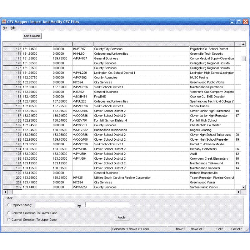 Whistler scanner Programming software